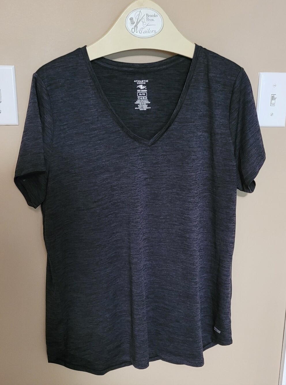 💚10 for $10💚 Bundle and save Charcoal Short Sleeve V-Neck Tee